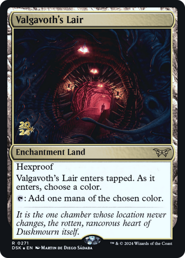 Valgavoth's Lair (Prerelease) (Duskmourn: House of Horror)