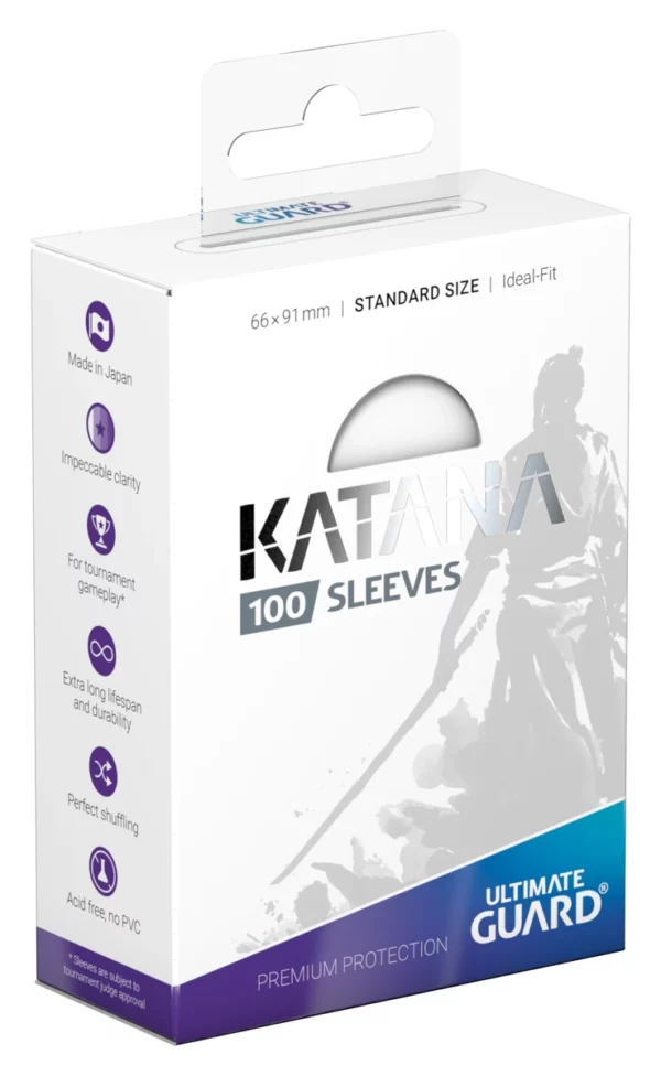 Katana Sleeves Standard Size (100) - White