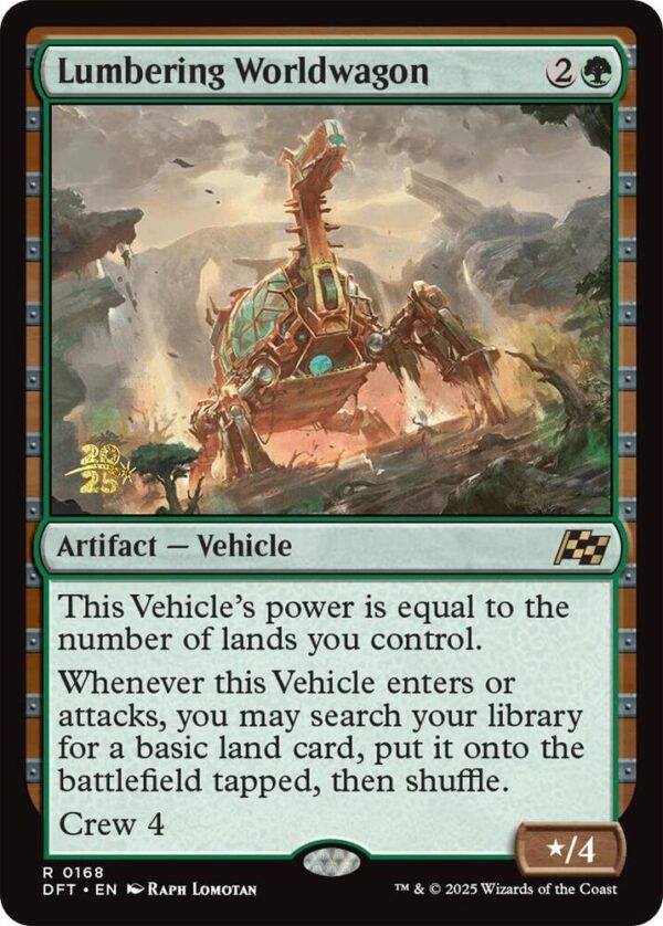 Lumbering Worldwagon (Prerelease) (Aetherdrift)